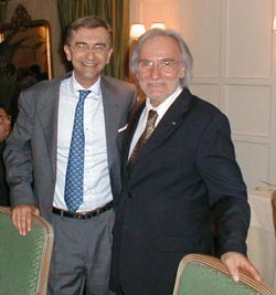 FRANCESCO RICASOLI CON SILVANO SANTANDREA 